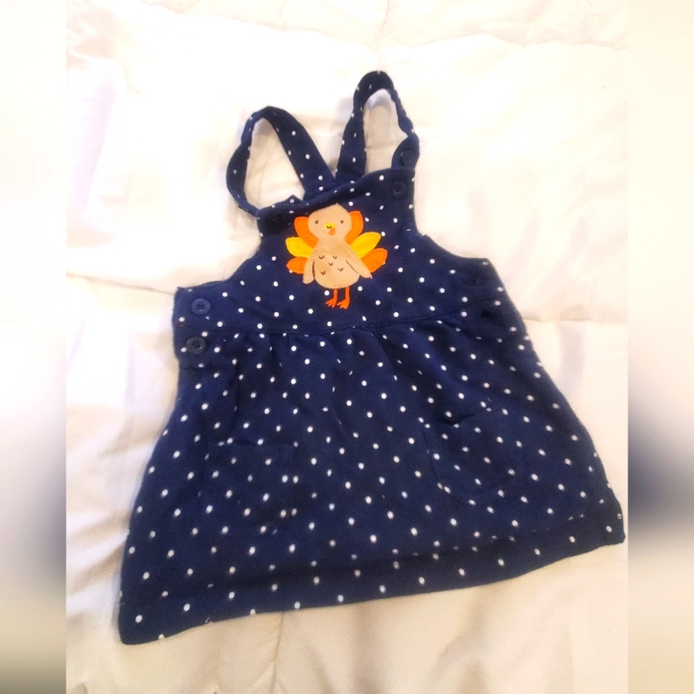Carters Thanksgiving turkey jumper 9 month